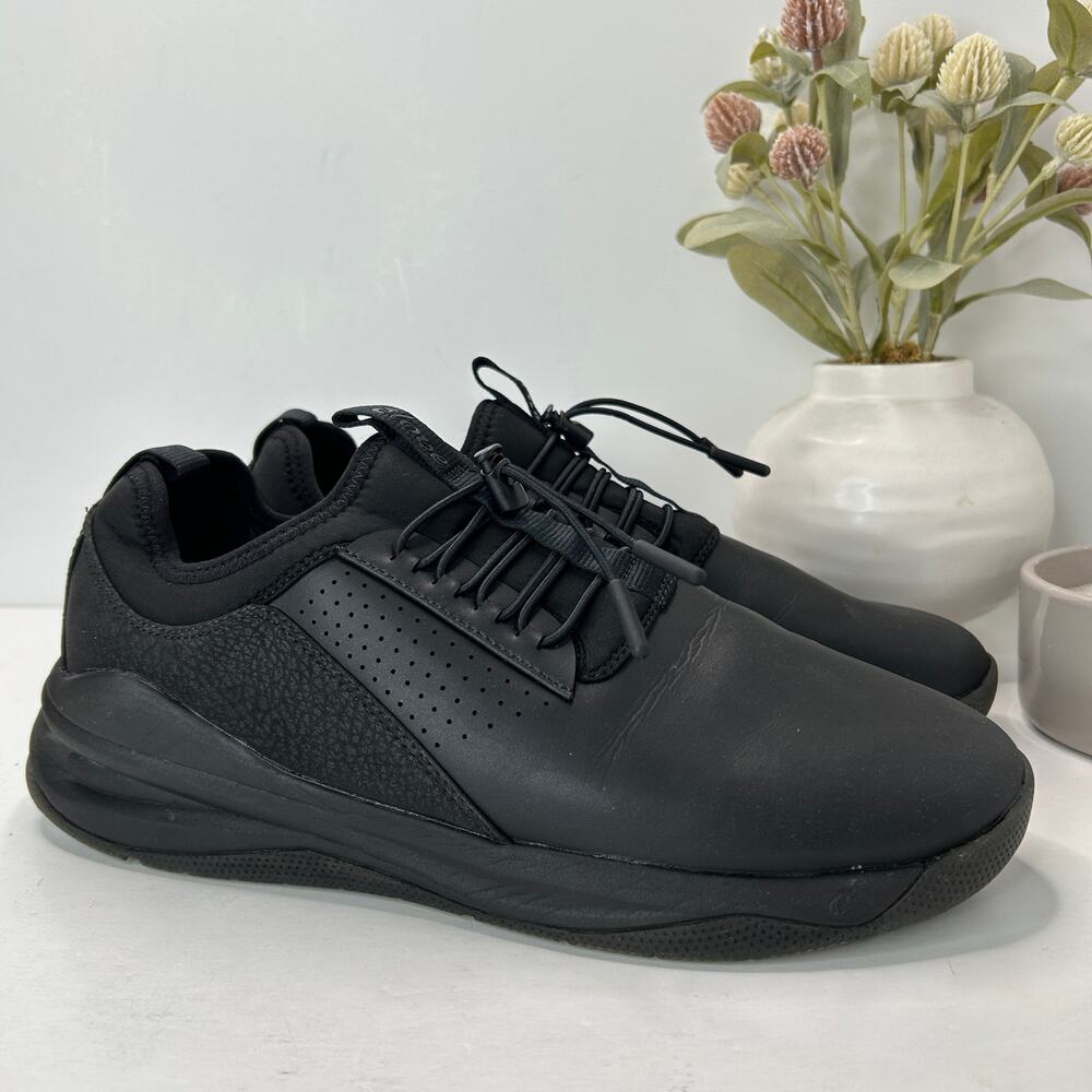 Clove Classic Sneaker Nursing Healthcare Shoe All Black Women W11.5/M10 Men